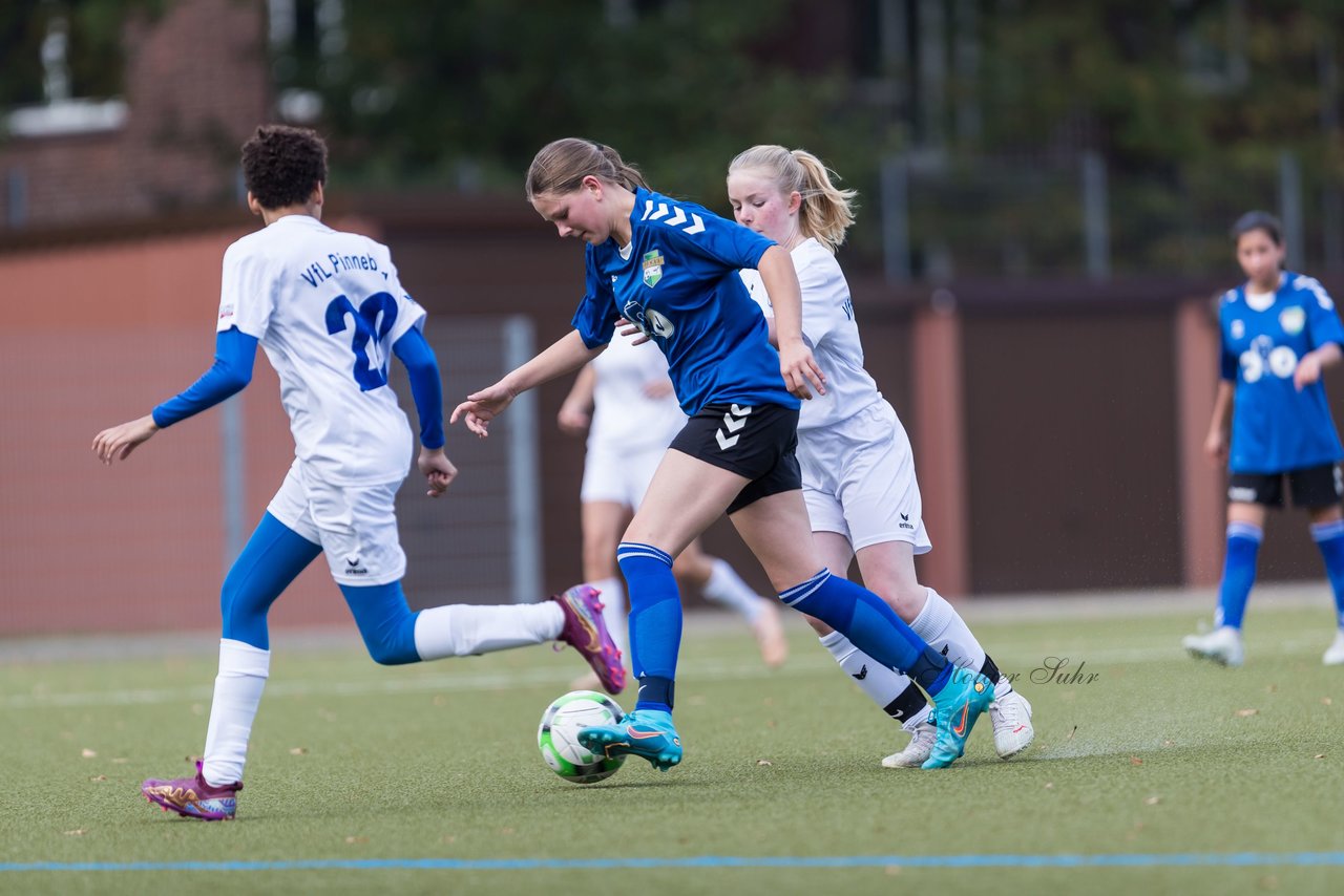 Bild 338 - wBJ Alstertal-Langenhorn - VfL Pinneberg : Ergebnis: 2:3